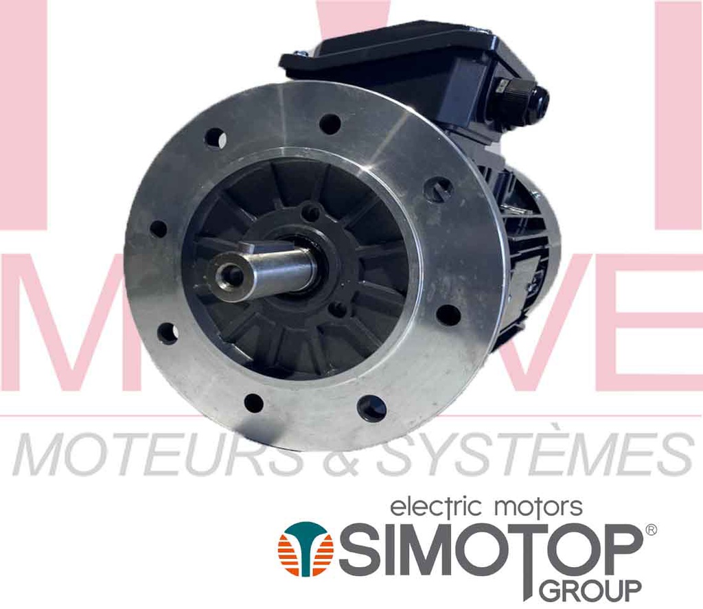 Moteur triphasé SIMOTOP type T3A 801-2 0,75kw