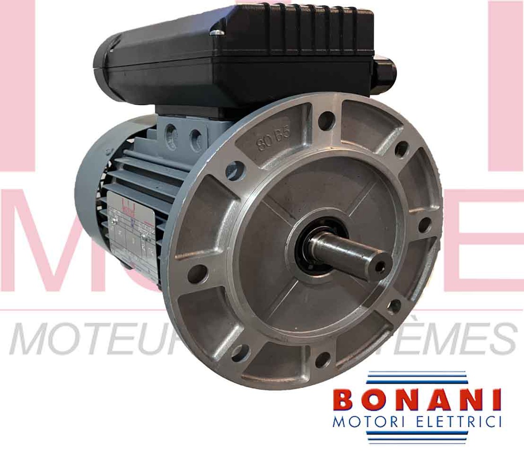 Moteur Monophasé  BONANI type S 80C-8/B5 0,27kw