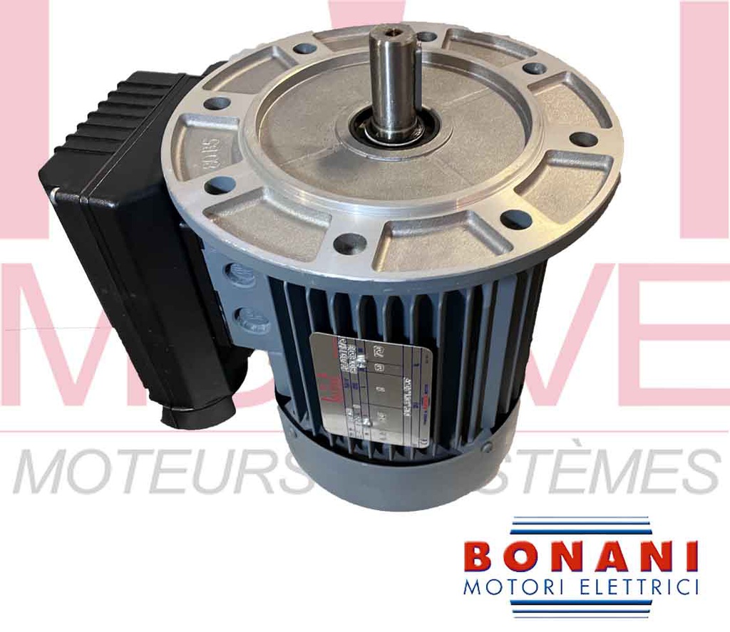 Moteur Monophasé  BONANI type S 80C-8/B5 0,27kw