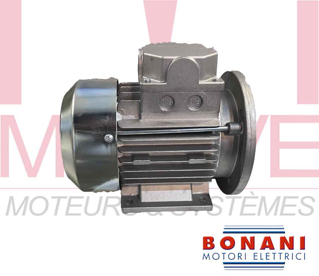 Moteur triphasé BONANI type TR63A2/B35 0.18Kw