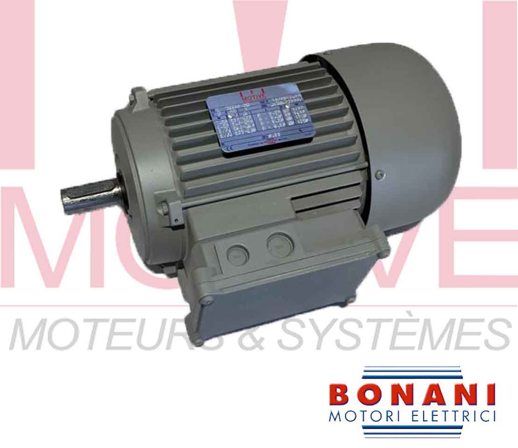 Moteur Triphasé Frein BONANI type TRS 90LC-4/B3 2,2kw