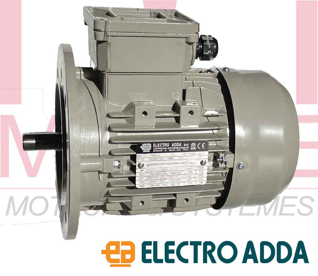 Moteur Triphasé ELECTRO ADDA type FT2A 132M-4 7,5kw